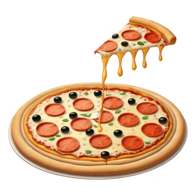 Pizza Napoletana con crosta più soffice sticker