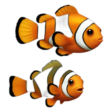 Cute little Clownfish   sticker