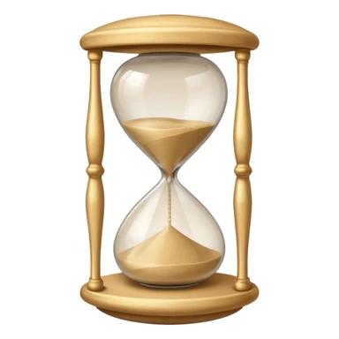 sand-clock sticker