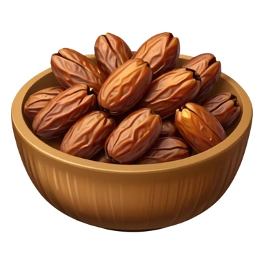 bowl filled with dates sticker