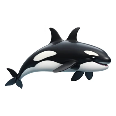 orca whale sticker