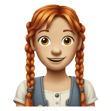 Pippi longstocking sticker