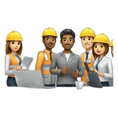 team of engineers working on fintech and product expansion sticker