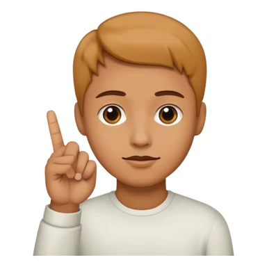 XO with fingera sticker