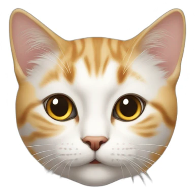 Üzgün kedi  sticker