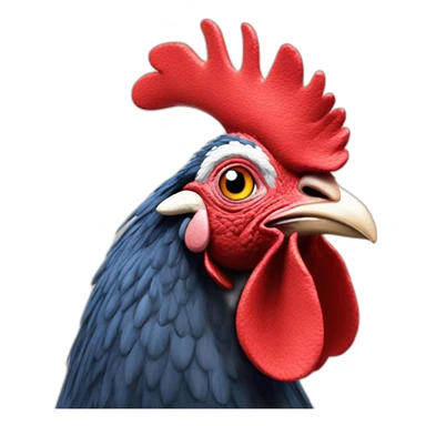Coq gaulois sticker