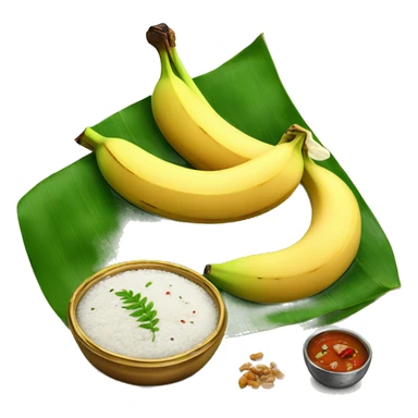 indian thali ona banana lea sticker