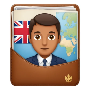 Escaping the country England sticker