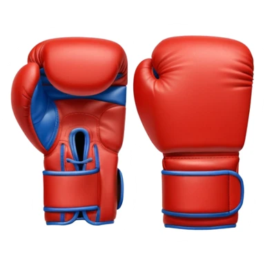 boxing gloves pair sporty sticker