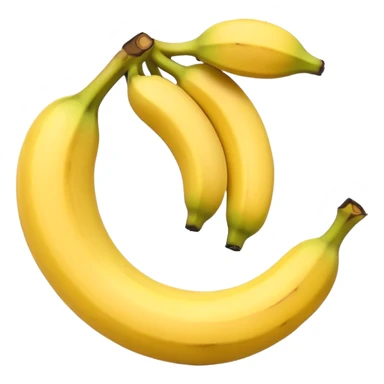 banana themed heart sticker