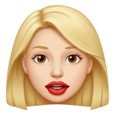 Lip bit sheesh sticker