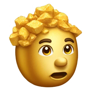 golden nugget sticker