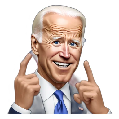 Joe biden snaps Fingers sticker