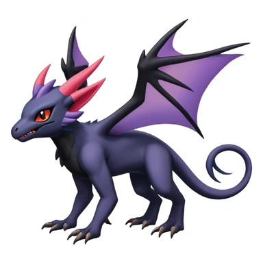 Salandit-Absol-Noibat-Noivern-Hybrid (Full body) sticker