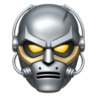 Doomsday war mask emoji sticker