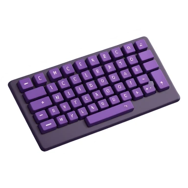 A computer keyboard emoji. sticker