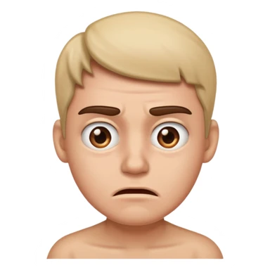 A person looking absolutely disgusted  sticker