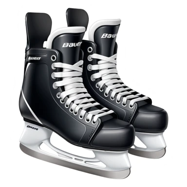Bauer hockey skates sticker