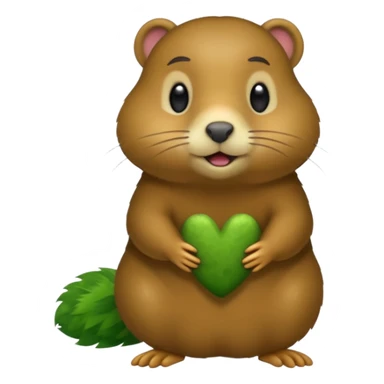 I want it to be a green gopher but make it a whole body sticker