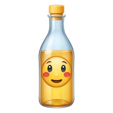 une bouteille de cristaline sticker