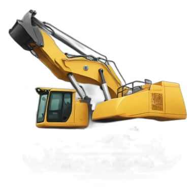 Heavy machines sticker