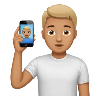 HOMBRE LLAMANDO A SU AMIGO sticker