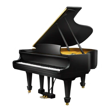 Grand piano sticker