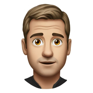 Paul Mescal actor realistic portrait small eyes sticker