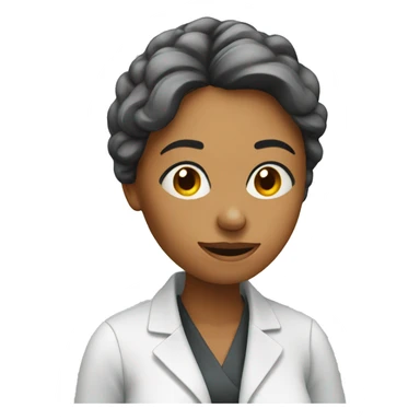 Woman taking pills sticker