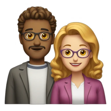 rob and barb sticker