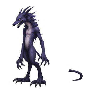 Edgy Eldritch Vernid-Sergal full body sticker