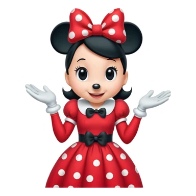 minnie mouse sticker