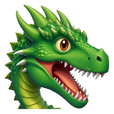 Half dinosaur half dragon sticker