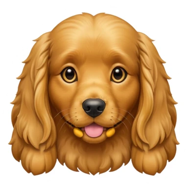 Golden cocker spaniel sticker