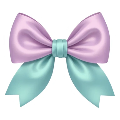 artsy bow delicate sticker