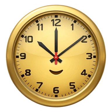 clock it emoji sticker