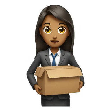 Girl who got fired from job sticker