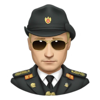 Putin- gangsta sticker