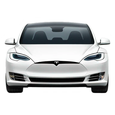 Tesla car sticker