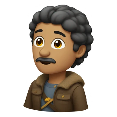 patlıcan ve el sticker