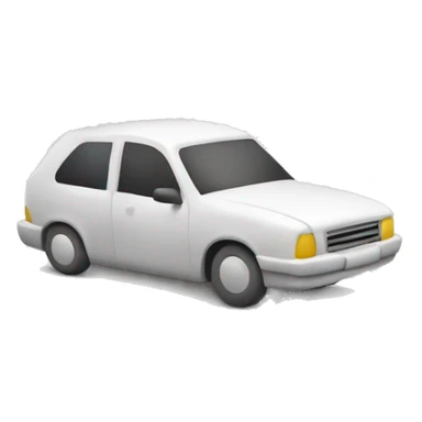 car sealed with plaster sticker