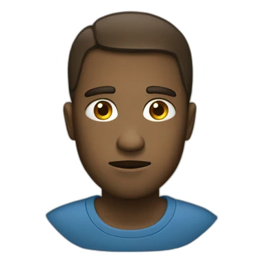 Un emojis triste sticker