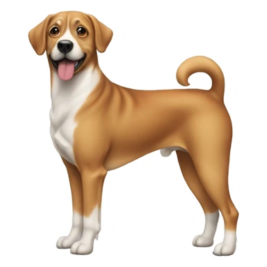 I want a dog who has a big bum sticker