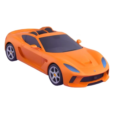 sports car sticker