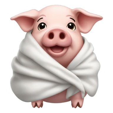 Pig in blanket  sticker