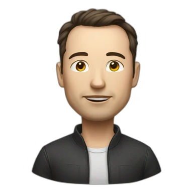 ilon musk developer sticker