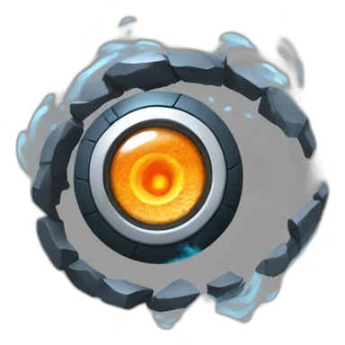 naruto's rasengan sticker