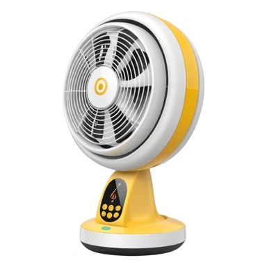tower fan oscillating sticker