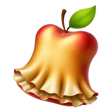 apple core sticker