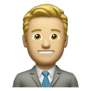 David Baszucki (founder & CEO of Roblox) sticker